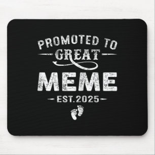Förderung nach der großen Meme Est 2025 Schwangers Mousepad