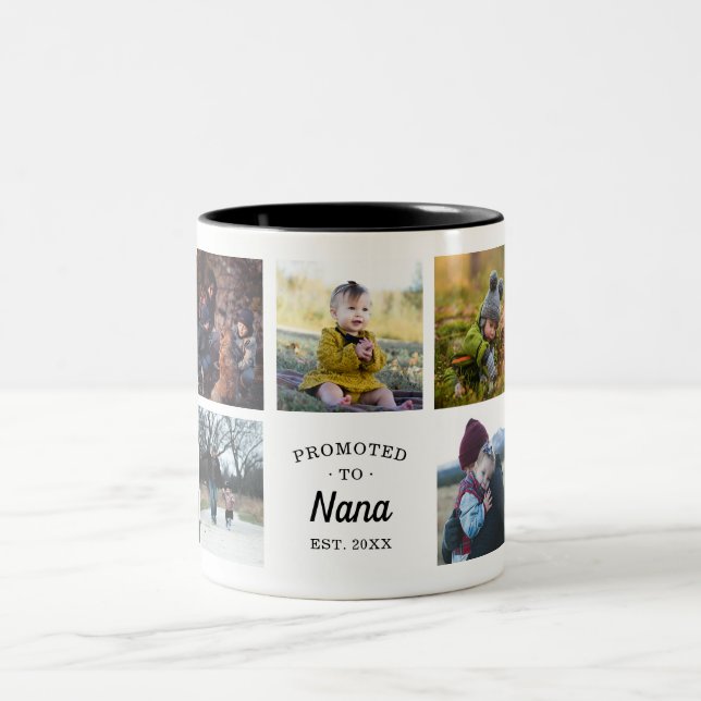 Förderung nach Nana eingerichtet Zweifarbige Tasse (Mittel)