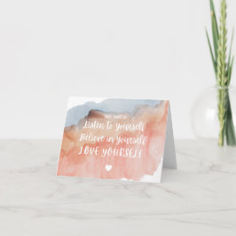 Förderung und positive Mitteilungskarten für Fraue