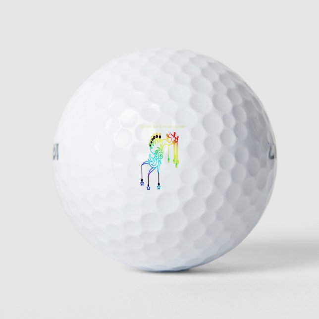 Förderung und Verwirklichung Golfball (Vorderseite)