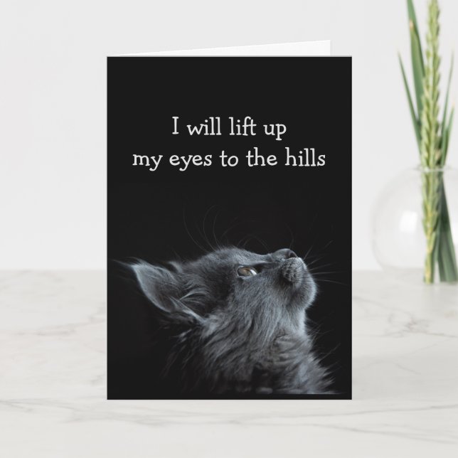 Förderung von Bibelversen durch Comformierung Karte (Vorderseite)