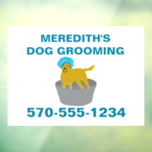 Förderung von Dog Grooming Business Dog Groomer