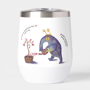 Förderung von Tasse im Weltraum