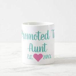 Förderung zur Tante Aquamarine und rosa Tasse