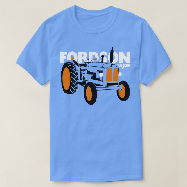 Fordson Major Oldtimer-Traktor T-Shirt (Design vorne)