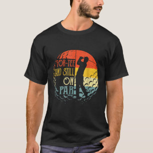 Fore T-Shirt und immer noch auf Par Vintag 40. Geb