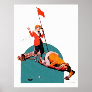 Fore - Vintage Aquarelldrucke der 1930er Jahre Poster