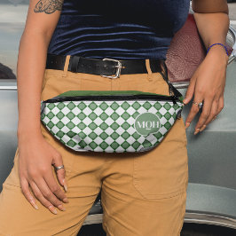 ForeFashion: Muster für den weißen und grünen Golf Bauchtasche