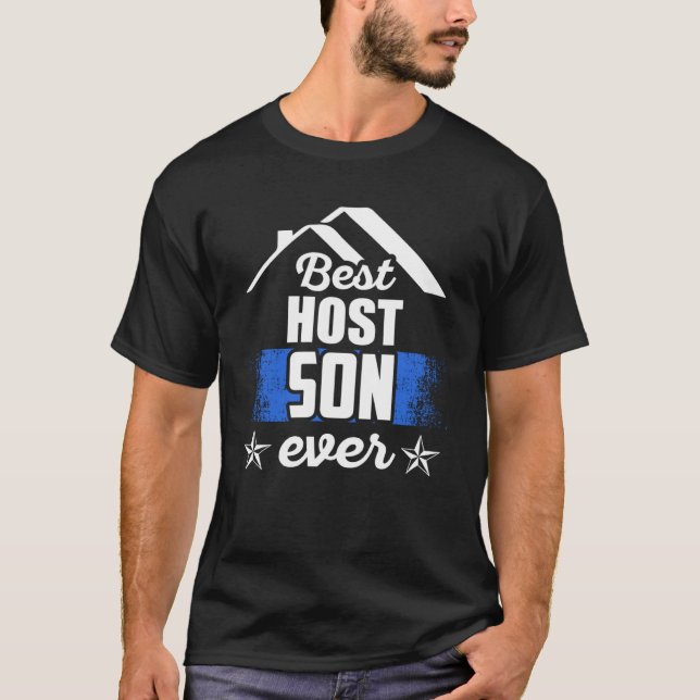 Foreign Host Family Best Son Exchange Student T-Shirt (Vorderseite)