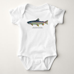 Forelle Baby Strampler