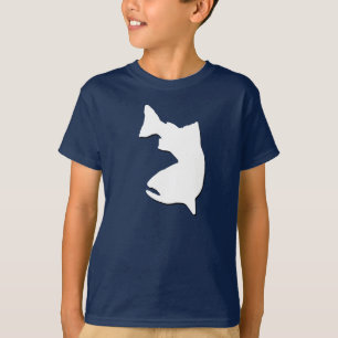FORELLE-FISCHEN-VEKTORgraphik T-Shirt