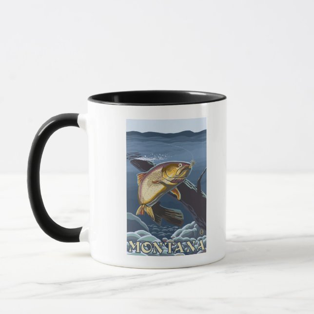 Forelle Fishing Cross-Section - Montana Tasse (Links)