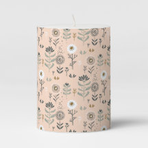 Forelle floral Soft Peach