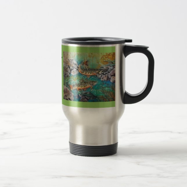 FORELLE-REISE-TASSE REISEBECHER (Rechts)