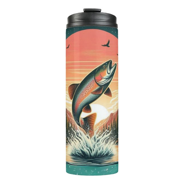 Forelle Thermosbecher (Vorderseite)