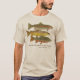 FORELLE u. Fliegen-Fischen-Kleid T-Shirt (Vorderseite)