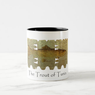 Forelle von Turin-Tasse Zweifarbige Tasse