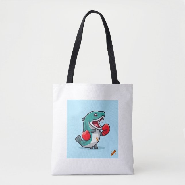 "Forelle with Boxing Gloves vs. Crazy Republican - Tasche (Vorderseite)