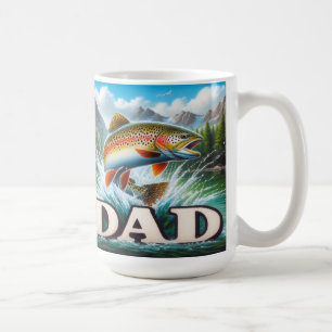 Forellen-Vater Kaffeetasse