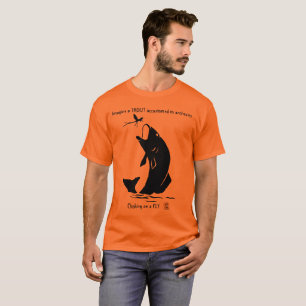Forellenangeln Spaß T-Shirt