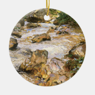 Forellenbach in Tirol von John Singer Sargent Keramikornament