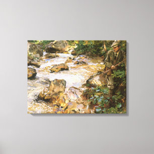 Forellenbach in Tirol von John Singer Sargent Leinwanddruck