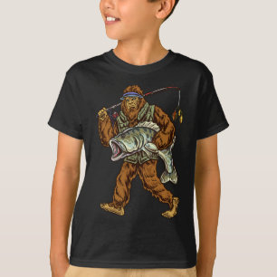Forellenbarsch Byss Angeln Bigfoot Angler 1 T-Shirt