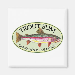 Forellenbarsche Fischerei Magnet