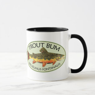 Forellenbarsche Fischerei Tasse