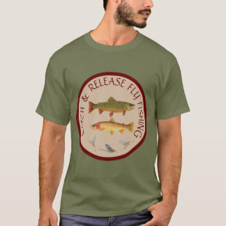 Forellenfang und -entlassung T - Shirt