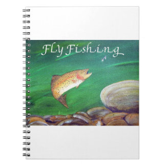 Forellenfisch Lachs/Regenbogenforelle Notizblock