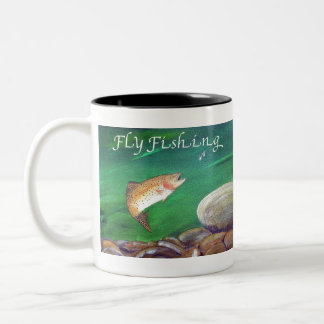 Forellenfisch Lachs/Regenbogenforelle Zweifarbige Tasse
