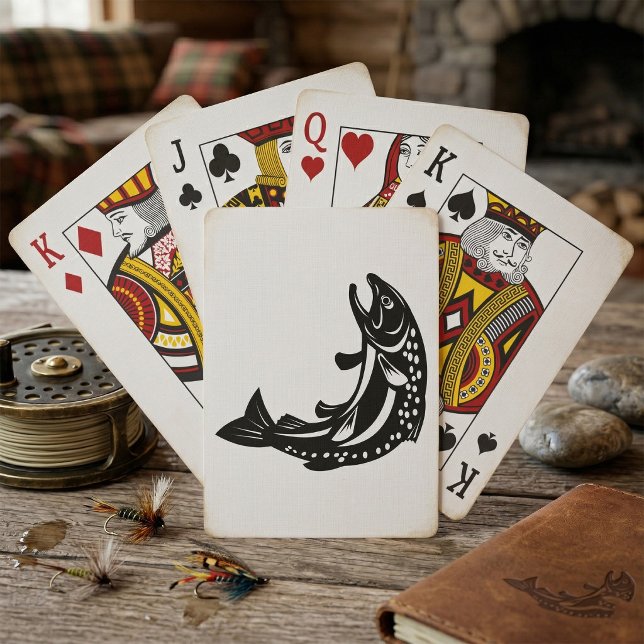 Forellenfisch Spielkarten (Von Creator hochgeladen)