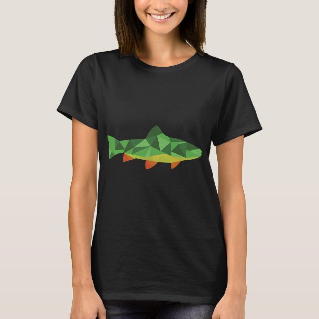 Forellenfisch T-Shirt (Vorderseite)