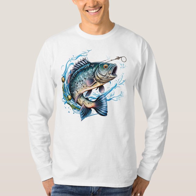 Forellenfischen  T-Shirt (Vorderseite)
