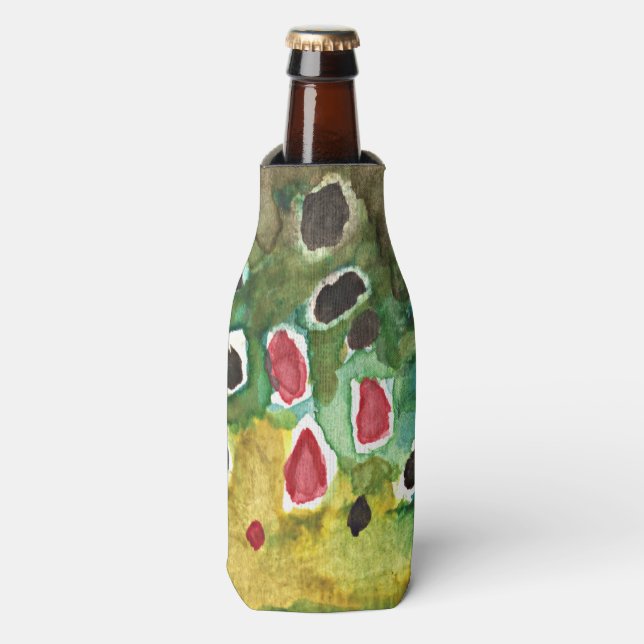 Forellenfischerei Flaschenkühler (Flaschenvorderseite)