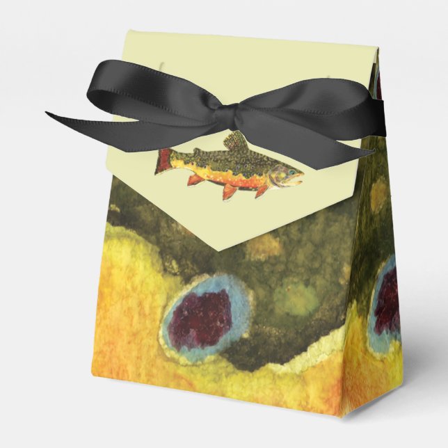 Forellenfischerei Geschenkschachtel (Vorderseite)