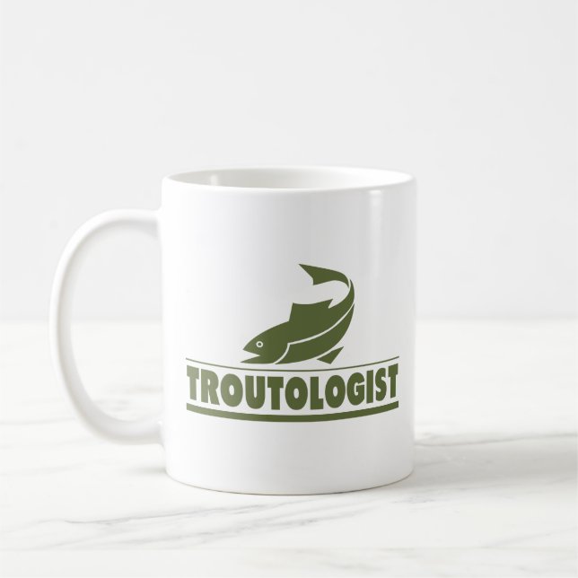 Forellenfischerei Kaffeetasse (Links)