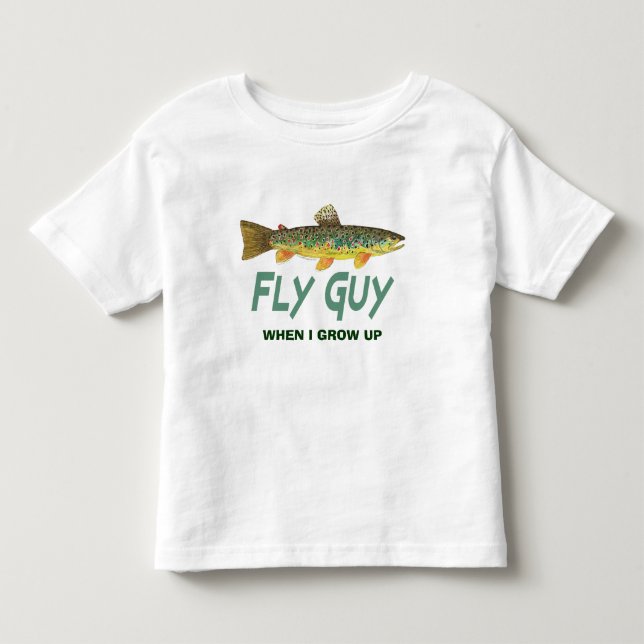 Forellenfischerei Kleinkind T-shirt (Vorderseite)