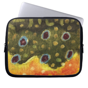 Forellenfischerei Laptopschutzhülle