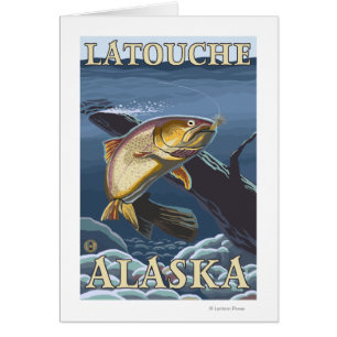 Forellenfischerei - Latouche, Alaska