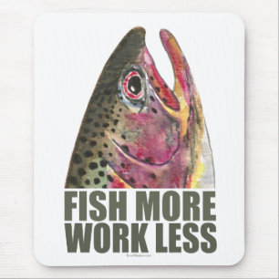Forellenfischerei mehr mousepad