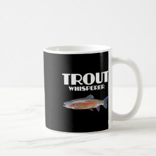 Forellenfischerei-Shirt - Steelhead Regenbogenfore Kaffeetasse