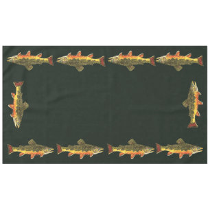 Forellenfischerei Tischdecke