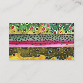 Forellenfischerei Visitenkarte