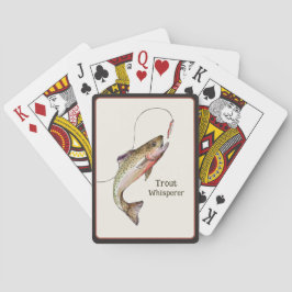 Forellenfischpoker spielkarten
