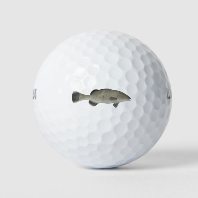 Forellenkrebs Golfball (Vorderseite)