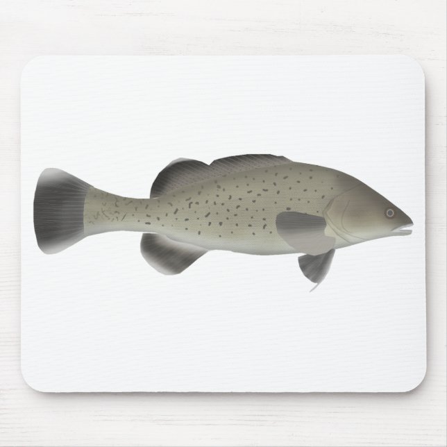 Forellenkrebs Mousepad (Vorne)
