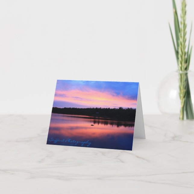 Forellensee Karte (Vorderseite)