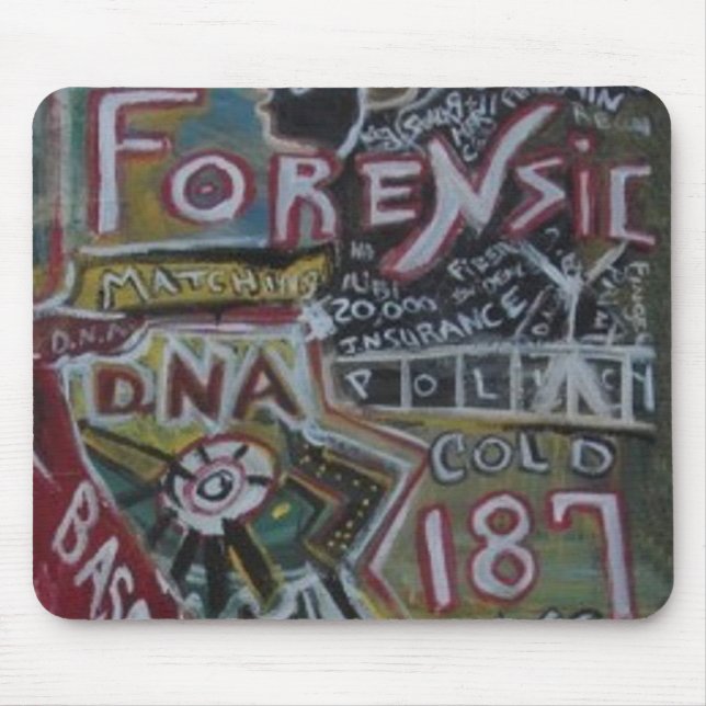 FORENSIC 187 MOUSEPAD (Vorne)